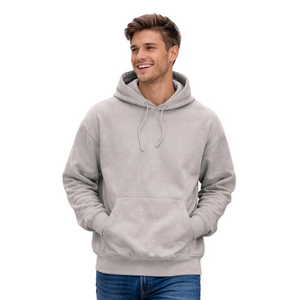 Champion Gray Pullover Thick  Sweatshirt Hoodie